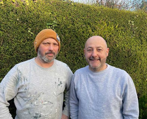 Lincoln Allsopp and Peter Morgan