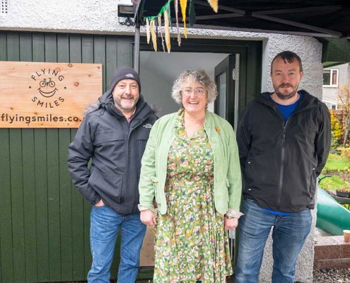 Opening of Flying Smiles premises